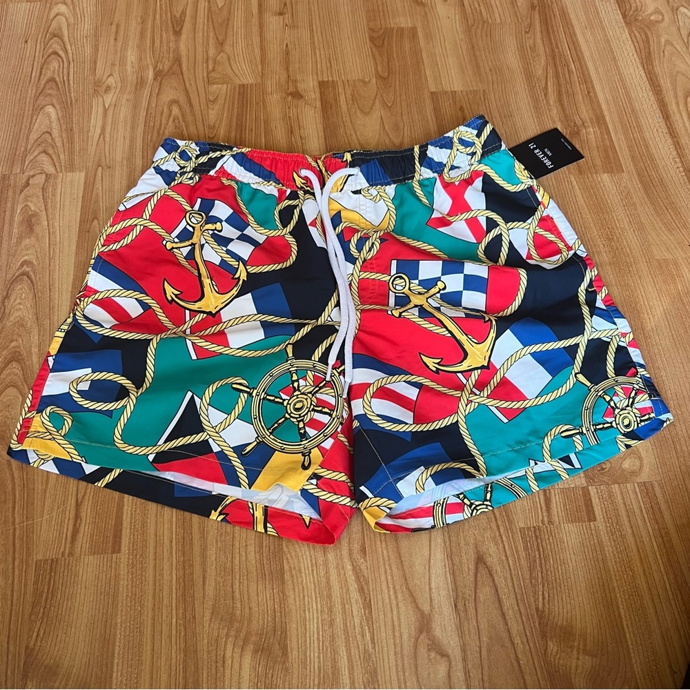 Forever 21 men swim trunks